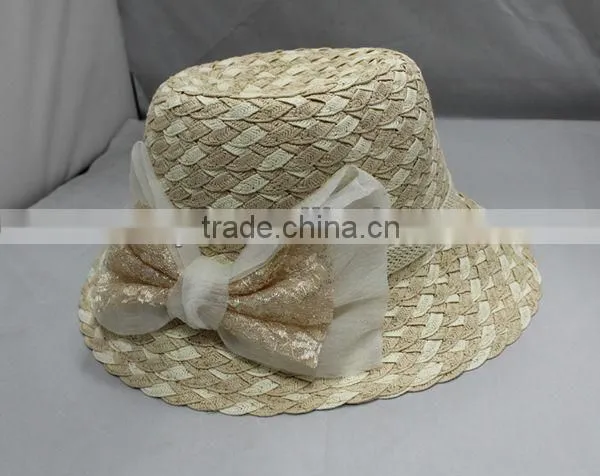 2016 Lastest Design Women's Summer Fashion Hat Straw Hat