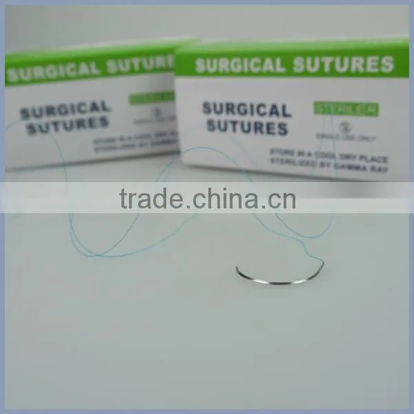 medical surgical sutures needle with thread