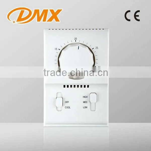Mechanical room temperature controller for central air conditioner