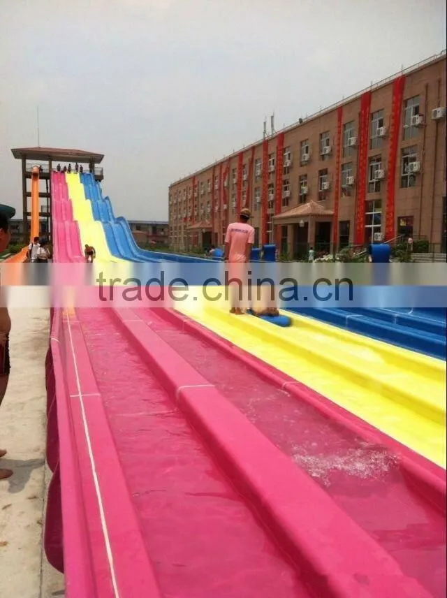 Aqua park equipment water park rainbow slide price