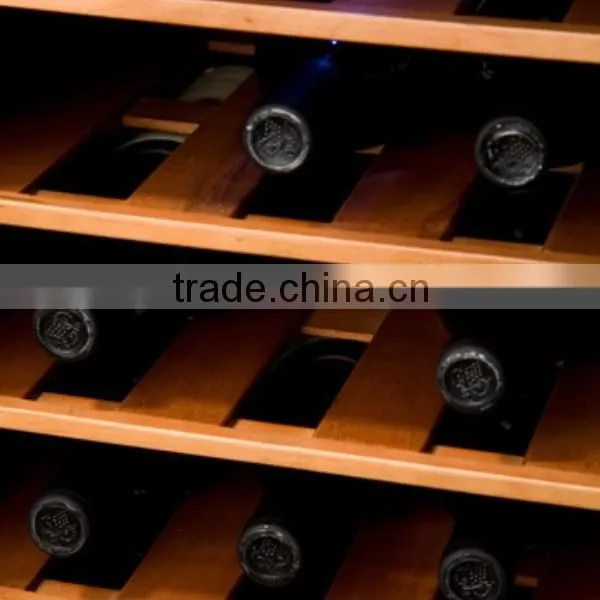 18 Bottles 48L Oak wood wine barrel cabinet
