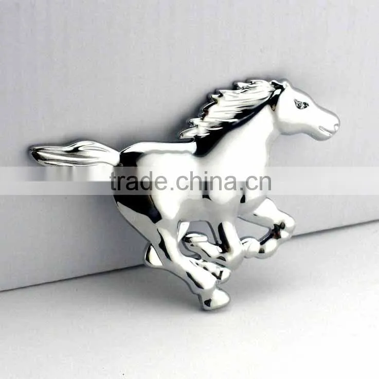 Custom 3d car horse logo badges auto emblems