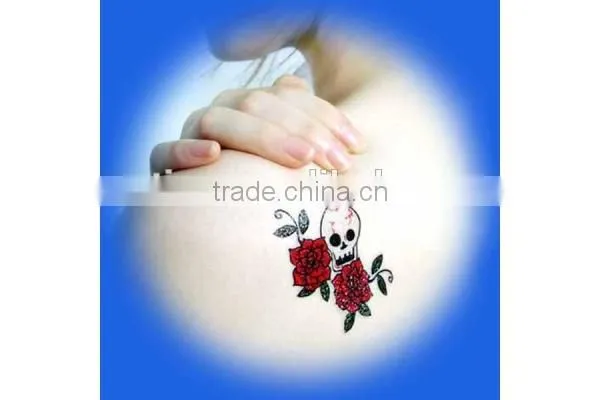 Temporary body tattoo sticker