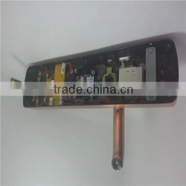 gold hotel smart lock with rfid card key system