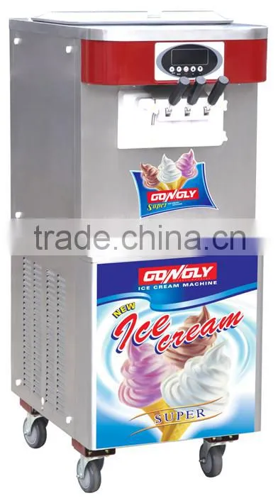 Hot sale chinese ice cream machine / snow ice cream machine / soft ice cream machine for sale