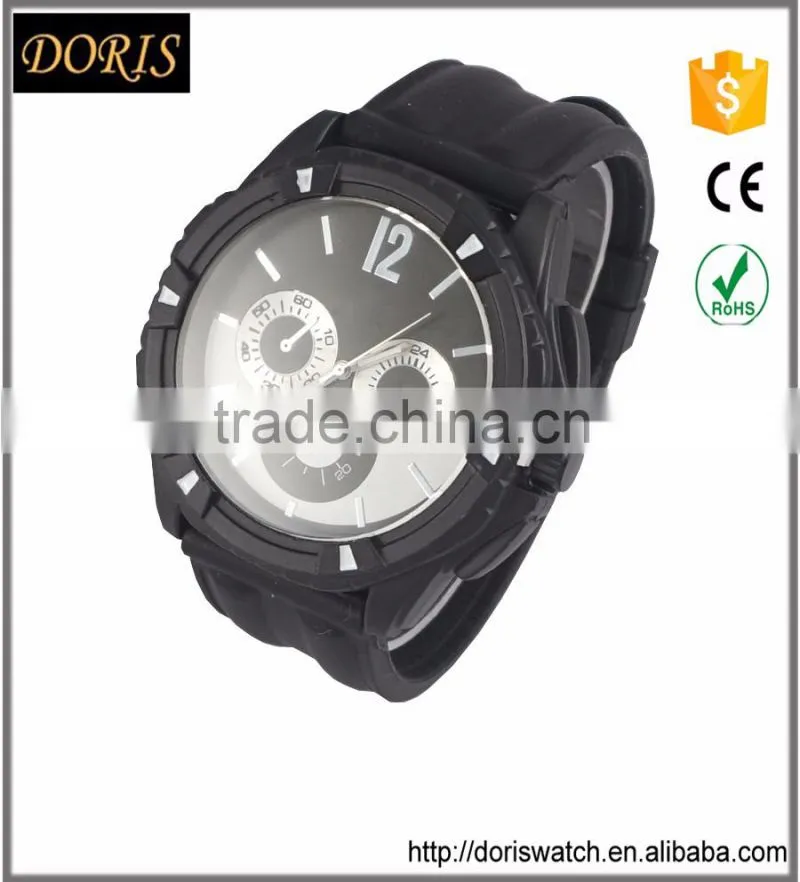 custom newest brand band luxury silicone sport watch