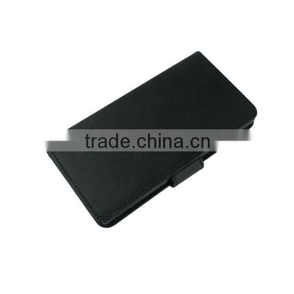 2013 new arrival hot selling black case for zte z992 phone cover with credit card slot