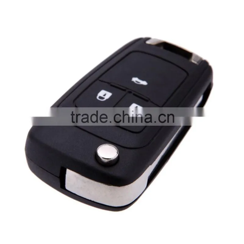 Remote Flip Folding Key Shell Case Key Cover for Replacement 3 Buttons