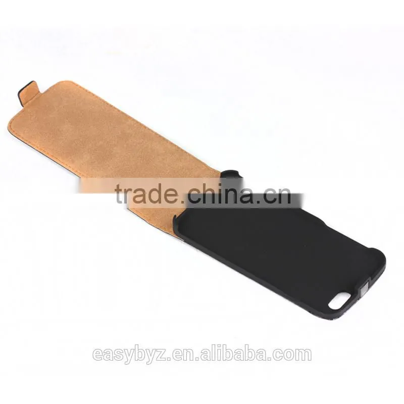 Real Genuine Leather Flip Wallet Slim Case Cover For iPhone 6 Plus