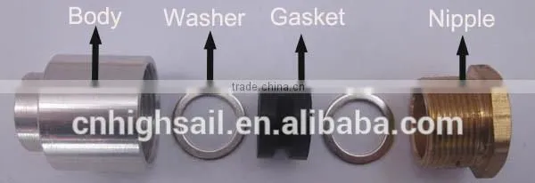 IP54 Soldiered TH Marine Cable Gland