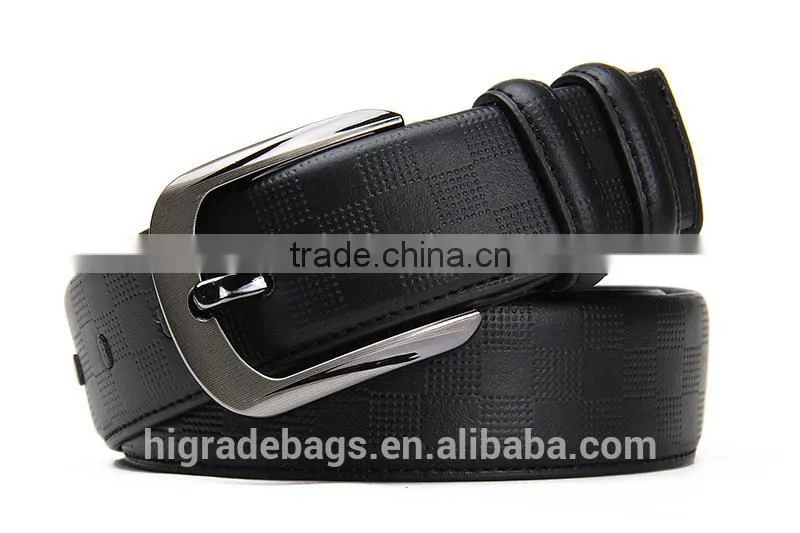 man fashionable cheap strong genuine leather belt men