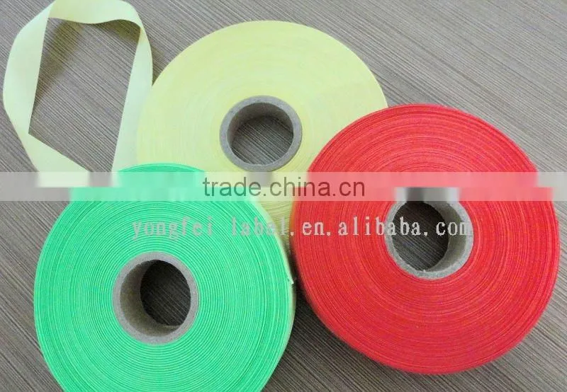 Cloth Barcode Printed Polyester Satin Ribbon