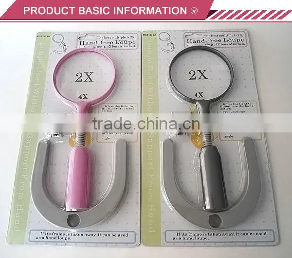 MG83021 Bending Arm Illuminating Desk Loupe