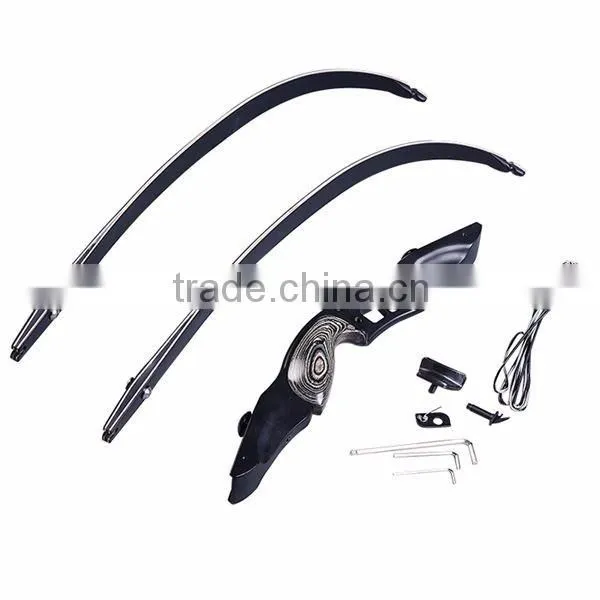 Archery takedown recurve bow aluminum alloy riser for hunting