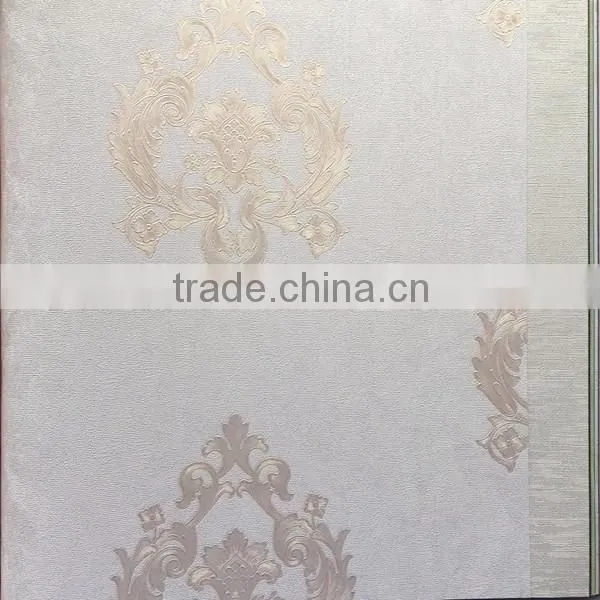 Top quality nice design vinyl wallpaper factory price