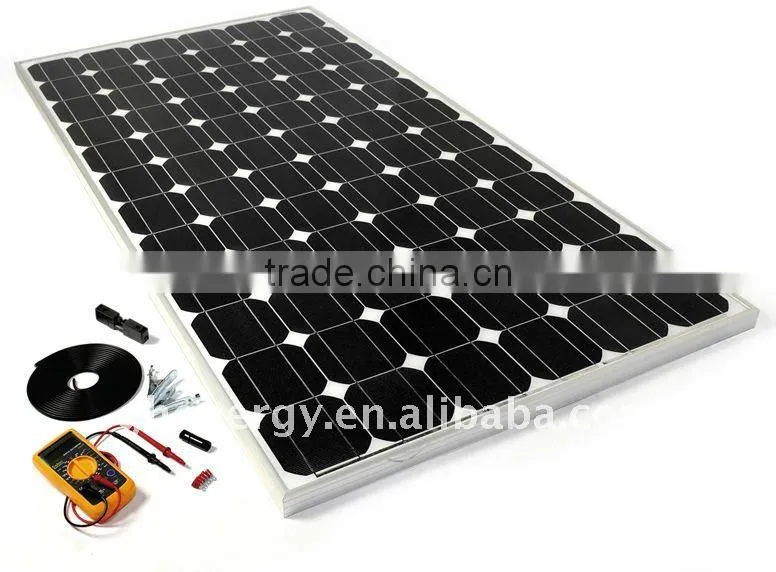 polycrystalline silicon 140W solar panel system
