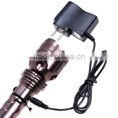 car rechargeable led torch light flashlight