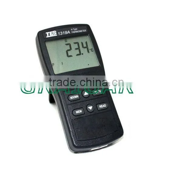 Digital Thermometer TES-1319A(K-type:-50-1350C) 150 Sets Data Memory Capacity with