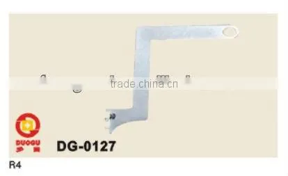 Metal shelf Z support brackets for channel