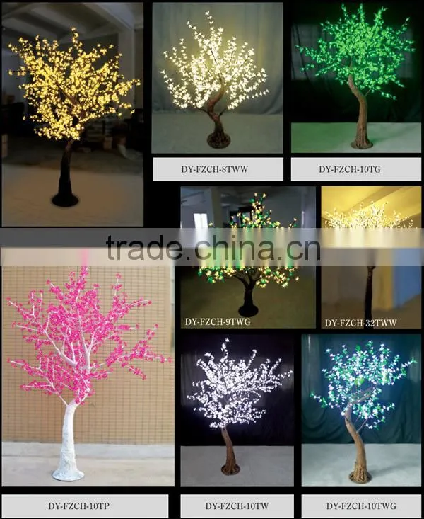 3M Garden Landscaping Outdoor LED Lighting High Artificial Maple Tree