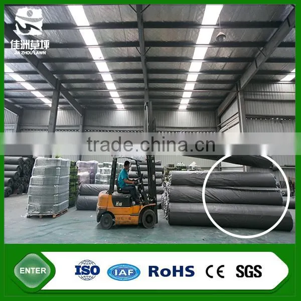 Moss green tennis synthetic artificial mat