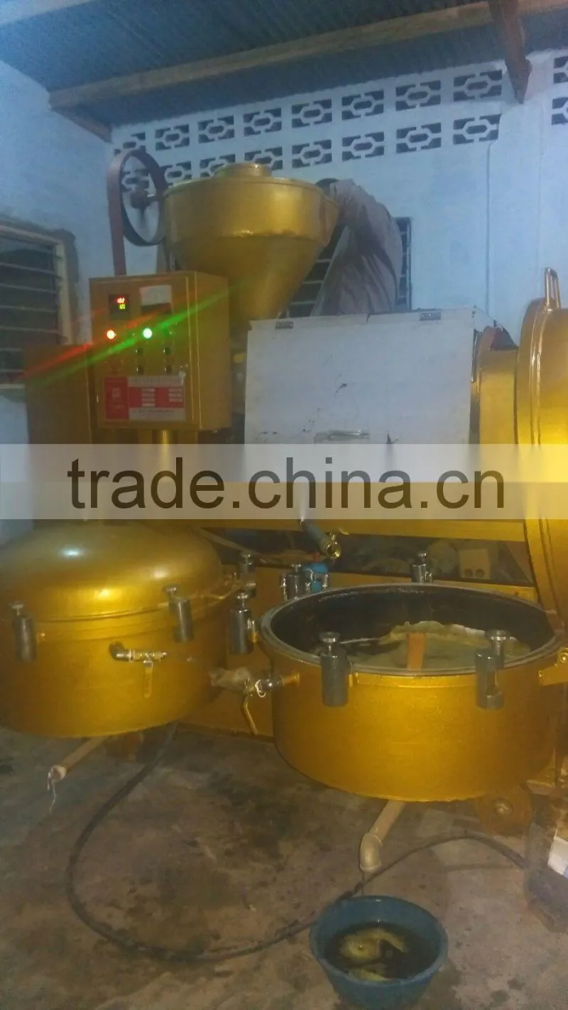 High performance!!! YZLXQ120 automatic soybean oil press with air pressure filtration