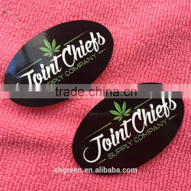 Innoxious PP/PE plastic sticker for gift