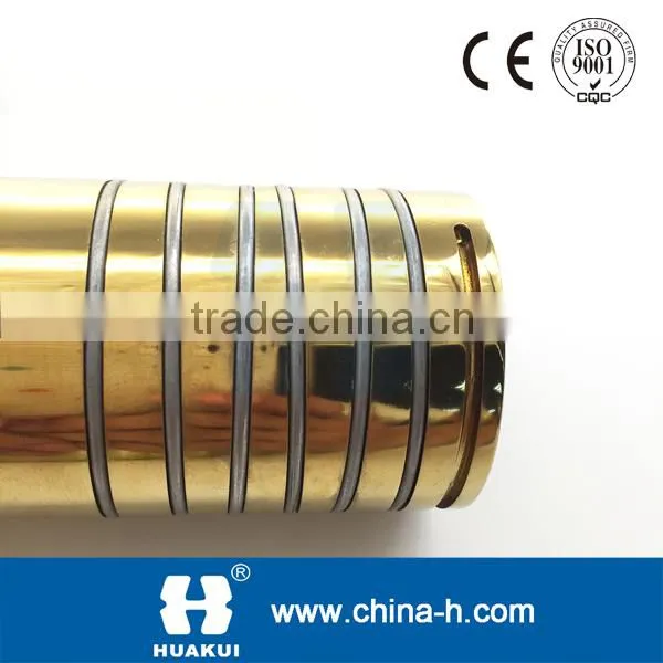 Hot runner brass pipe heater nozzle heater pressed with coil heater