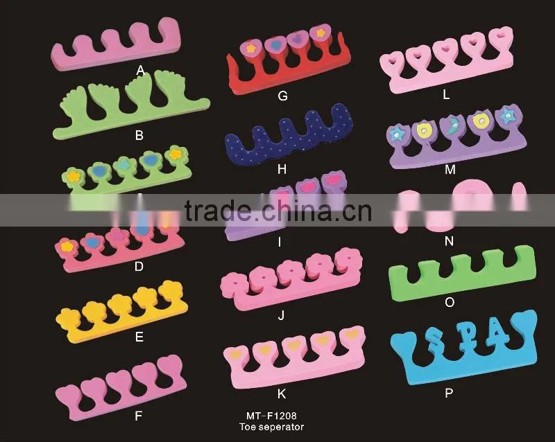 Cute design good quality toe seperator