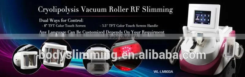 made in china/ LM-S800A vacuum cryolipolysis body shaper cellulite massager rapidly slimming beauty machine / CE approval