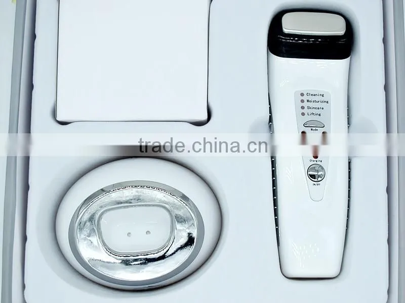 Handheld ion beauty stimulator for skin rejuvenation,wrinkle remover