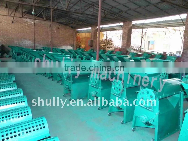 Corn kernel and shell separating machine(0086-13837171981)