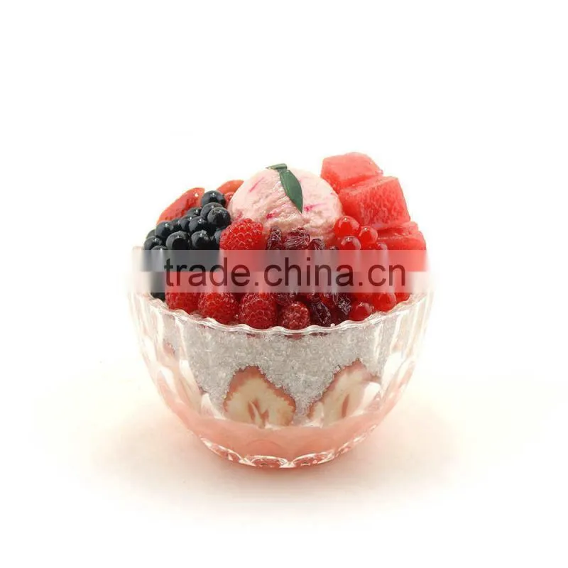 Handmade plastic fake food Chocolate Smoothie model