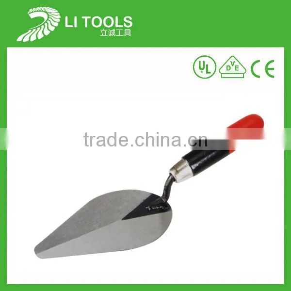 high quality hot selling plastic handle stainless steel bricklaying trowel
