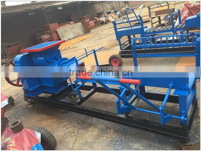 BW-250 diesel engine driven auto clay cement red brick making machine price