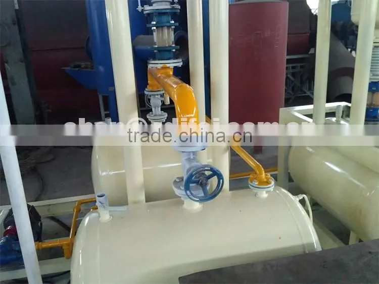 Low Energy Consumption Plastic Oil Refining To Diesel Plant