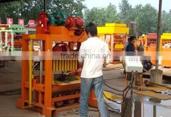 brick making machine, semi-automatic block making machine