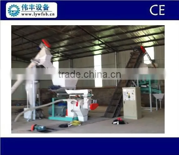 beech/acacia pellet production line with high capacity made in China