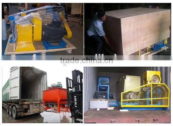 Fanway Manufacture Single Screw Fish Feed Pellets Machinery, Feed Pellets Extruder