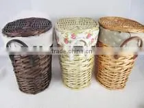 Bamboo basket crate gift / basket hand basket/ bamboo basket wholesale