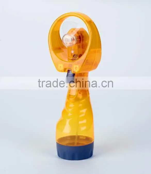 Cool Deluxe Misting Fan, Transparent Purple