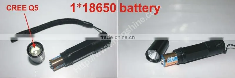hot sale mini cheap 1w led magic torch light model