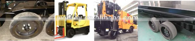 Prices Discounted WonRay 18X7X12-1/8 solid forklift press-on tire traction tires 18712