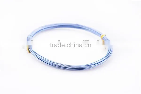 Handcrafted pink color craft aluminum wire round