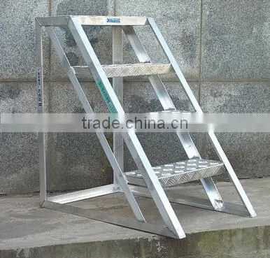 Professional custom Aluminum alloy ladders, heavy duty aluminum stairs, light ladder, popular ladder