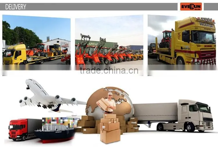 European market hydraulic front end loader ER16 for winter snow