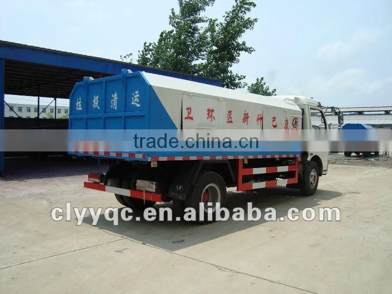 Dongfeng hermetc garbage tipper truck