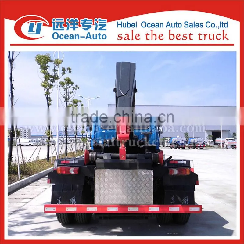 2015 new condition dongFeng electric garbage truck container roller
