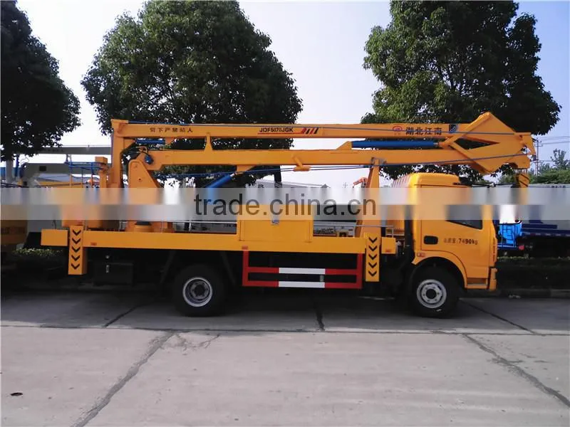 Dongfeng 3800mm manual transmission high altitude operation vehicle