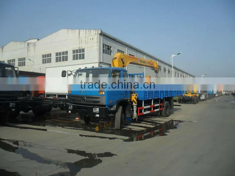 Dongfeng truck crane with 6-7T factory direct